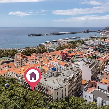 Apartmán Flat With Balcony At Downtown By Farmers Market Funchal (Madeira)
