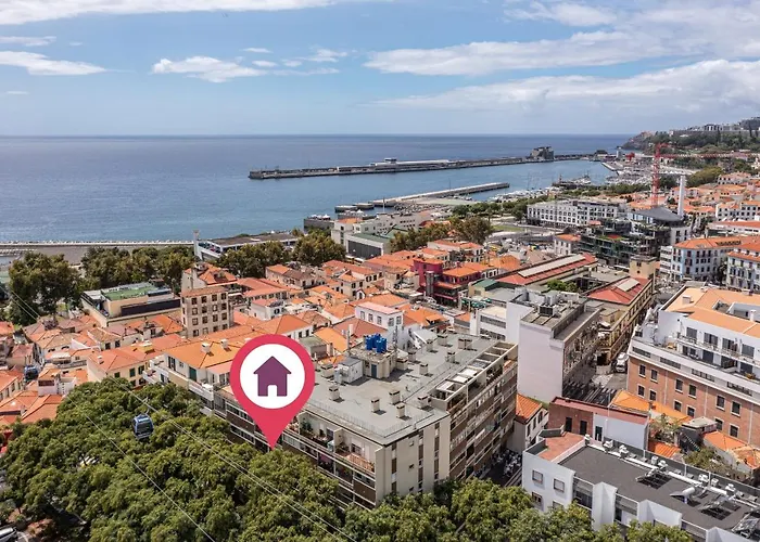 Apartmán Flat With Balcony At Downtown By Farmers Market Funchal (Madeira)